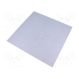 1 pcs x NINIGI - SILI300X300 - Heat transfer pad: silicone rubber, L: 300mm, W: 300mm, Thk: 0.3mm