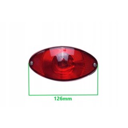 Rear lamp eye choper bashan cross quad trailer