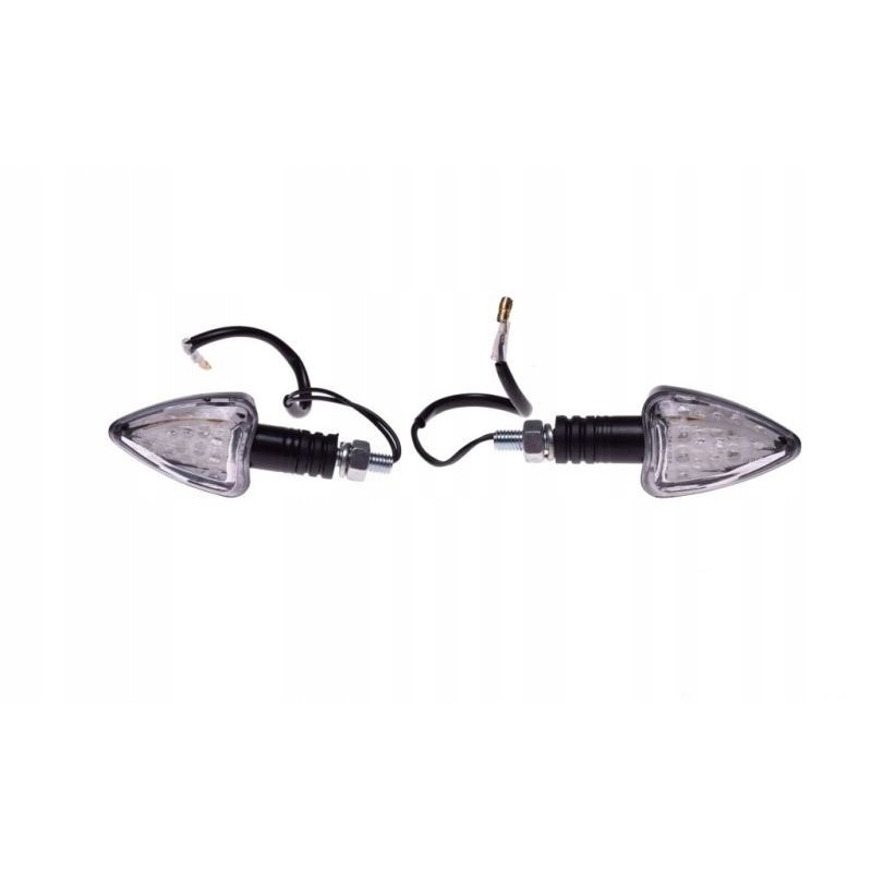 Black LED cone turn signal