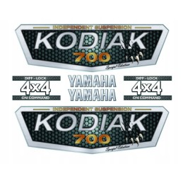 Yamaha kodiak 700 sticker set