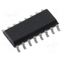3 pcs x TEXAS INSTRUMENTS - CD4052BM - IC: digital, demultiplexer,multiplexer, Ch: 4, CMOS, SMD, SOP16