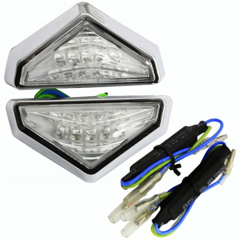 Direction indicators, LED flashers, ATV quad approval
