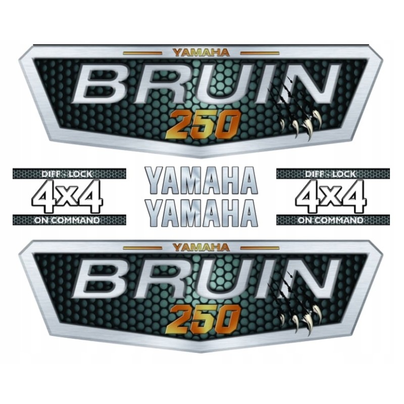 Yamaha Bruin 250 sticker set