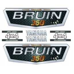 Yamaha Bruin 350 sticker set