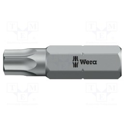 1 pcs x WERA - 5066525001 - Screwdriver bit, Torx® with protection, T30H, Overall len: 25mm