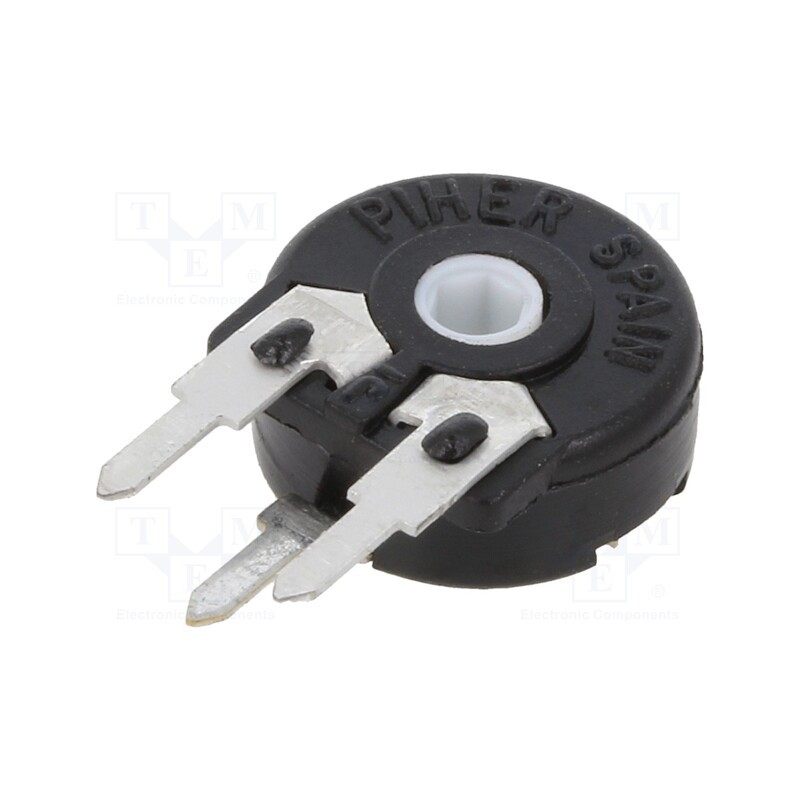 2 pcs x PIHER - PT10MH01-103A2020-S - Potentiometer: mounting, single turn,vertical, 10kΩ, 150mW, ±20%