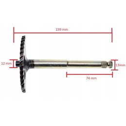Starter shaft for shineray atv150 quad