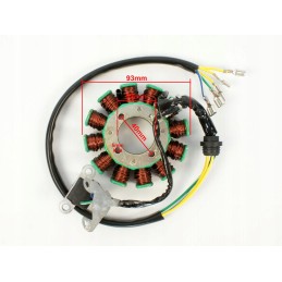Ignition device stator CG 200 250cc 12 coils 93mm