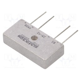 1 pcs x SEMIKRON DANFOSS - BI 25/12 07639430 - Bridge rectifier: single-phase, Urmax: 1.2kV, If: 25A, Ifsm: 370A