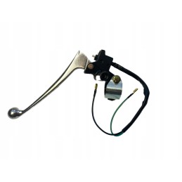 Rear left brake lever set, chrome, owl quantum