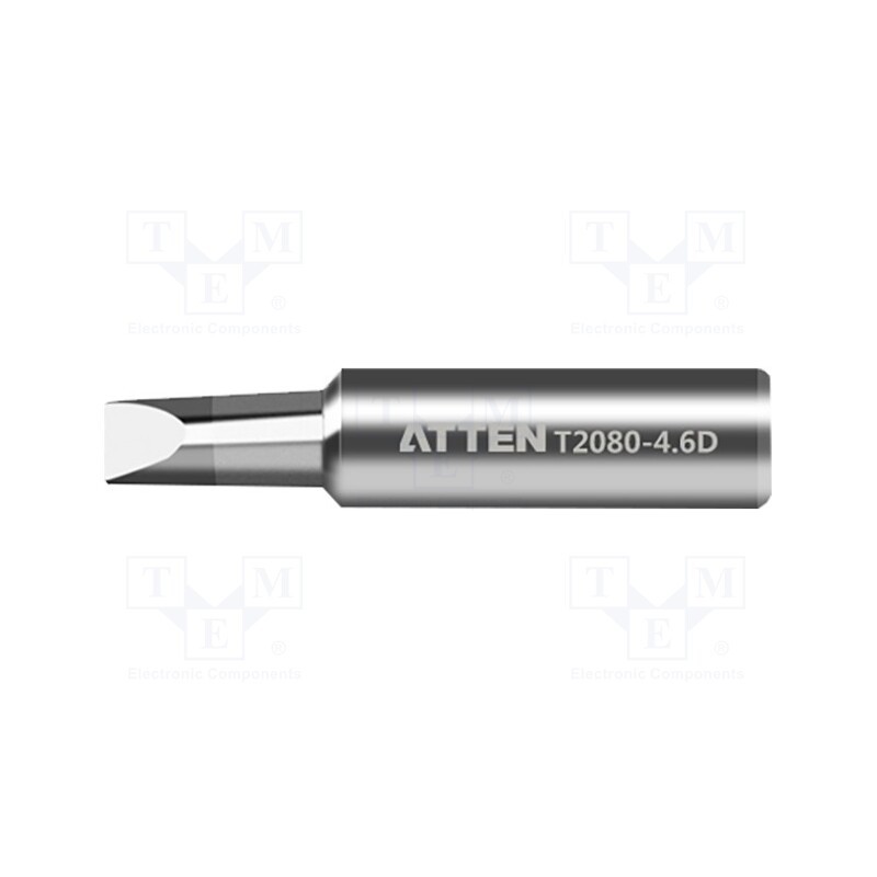 1 pcs x ATTEN - T2080-4.6D - Tip, chisel, 4.6mm, for soldering iron, ST-2080D