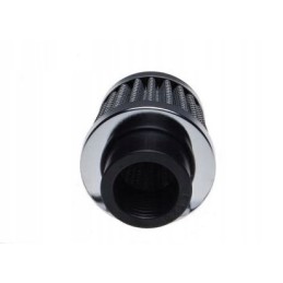 Air filter 38 mm conical, chrome