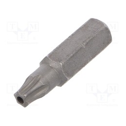 1 pcs x WERA - 5066510001 - Screwdriver bit, Torx® with protection, T20H, Overall len: 25mm
