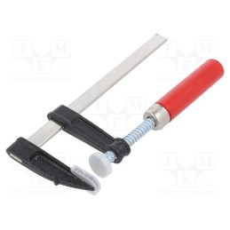 1 pcs x MEGA - 11015 - Universal clamp, steel, Grip capac: max.150mm, D: 50mm, polyamide