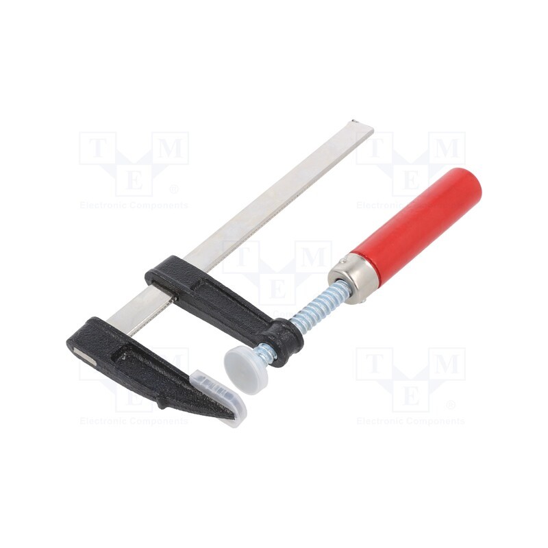 1 pcs x MEGA - 11015 - Universal clamp, steel, Grip capac: max.150mm, D: 50mm, polyamide