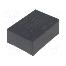 1 pcs x AIMTEC - AME20-12SVZ - Converter: AC/DC, 19.2W, 85÷264VAC, Usup: 100÷370VDC, Uout: 12VDC