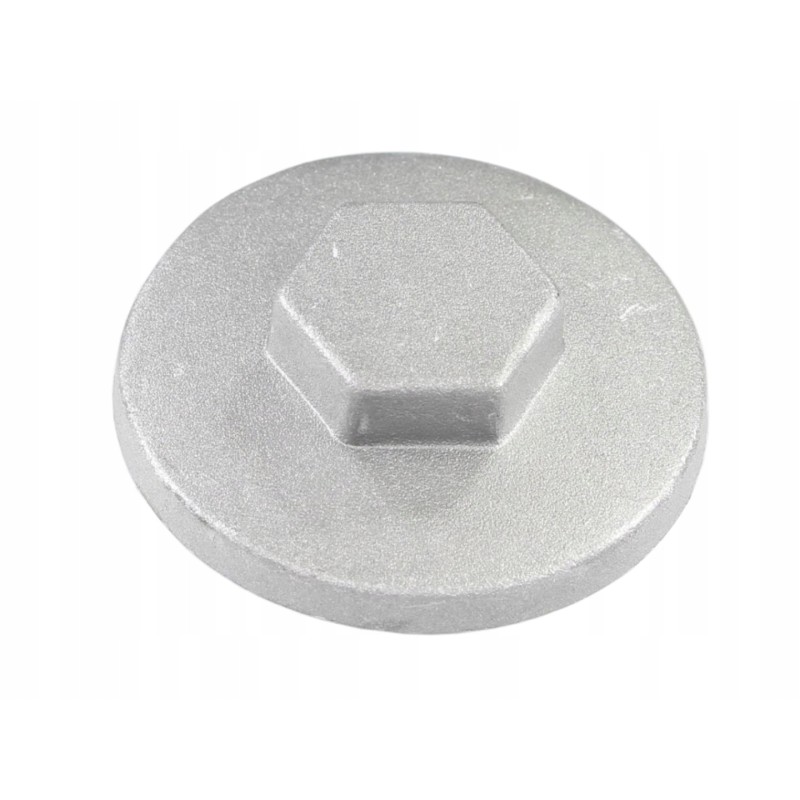 Valve adjustment cap atv 70 110 125 silver
