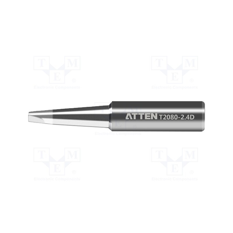 1 pcs x ATTEN - T2080-2.4D - Tip, chisel, 2.4mm, for soldering iron, ST-2080D