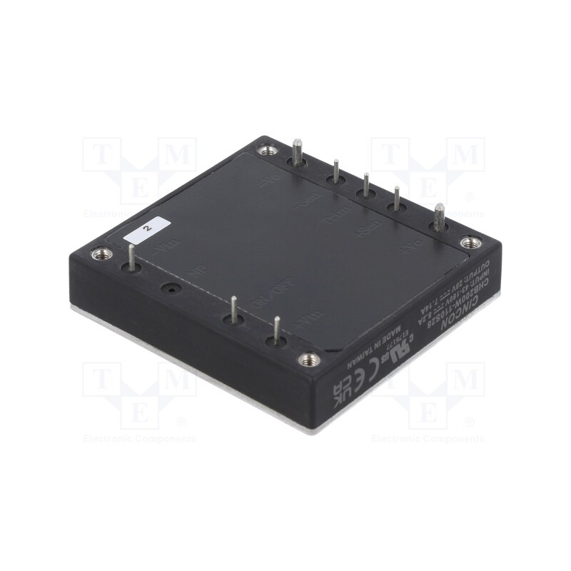 1 pcs x CINCON - CHB200W-110S28 - Converter: DC/DC, 200W, Uin: 43÷160V, Uout: 28VDC, Iout: 7.14A