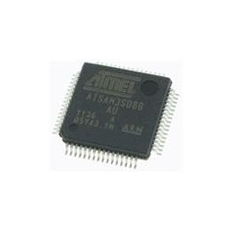 1 pcs : ATSAM3SD8BA-AU - ARM Microcontrollers - MCU LQFP,Grn, IT, MRL A