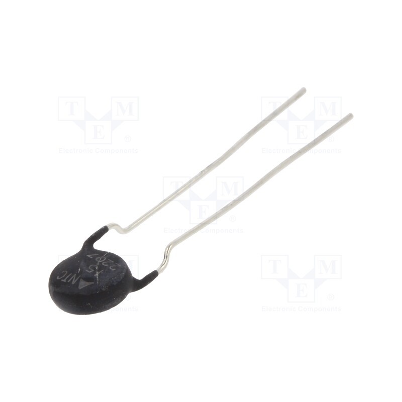 2 pcs x EPCOS - B57153S0150M000 - NTC thermistor, 15Ω, -55÷170°C, 1.4W, ±20%, THT, 2900K, Pitch: 5mm