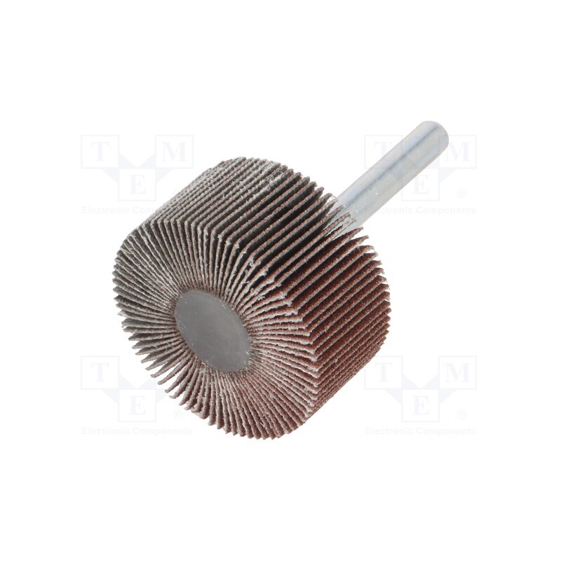 1 pcs x PG PROFESSIONAL - RG.083 - Wheel, Granularity: 120, Mounting: rod 6mm, with lever, Ø40x20mm