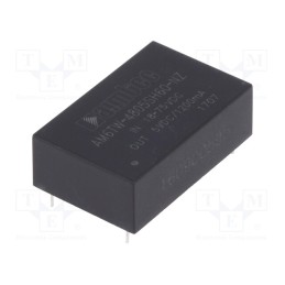 1 pcs x AIMTEC - AM6TW-4805SH60-NZ - Converter: DC/DC, 6W, Uin: 18÷75V, Uout: 5VDC, Iout: 1.2A, DIP24