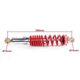 Front shock absorber atv quad 125 red 29 6cm fuxin