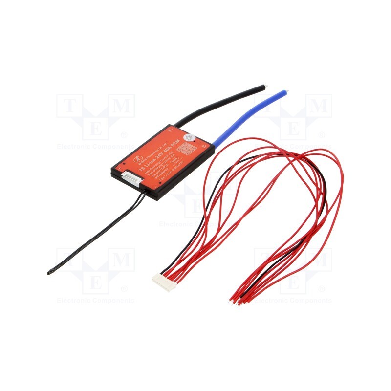1 pcs x DALY - PCM-L07S40DLY DALY - PCB protection, Li-Ion, 75x48x9mm, 40A, 25.9VDC