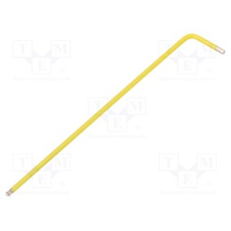 1 pcs x WIHA - 41894 - Wrench, hex key,spherical, HEX 1,5mm, Overall len: 91mm