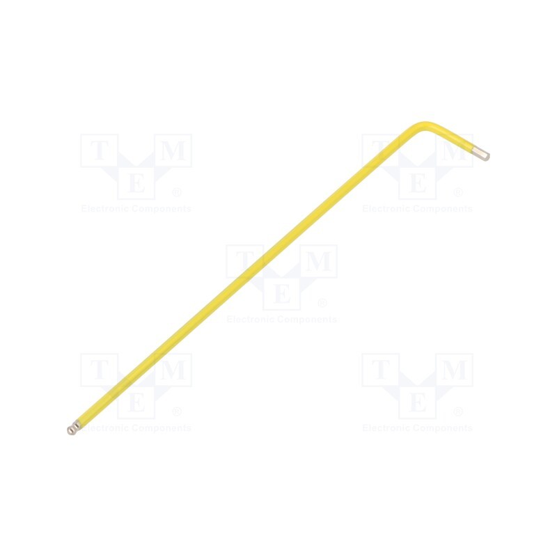 1 pcs x WIHA - 41894 - Wrench, hex key,spherical, HEX 1,5mm, Overall len: 91mm