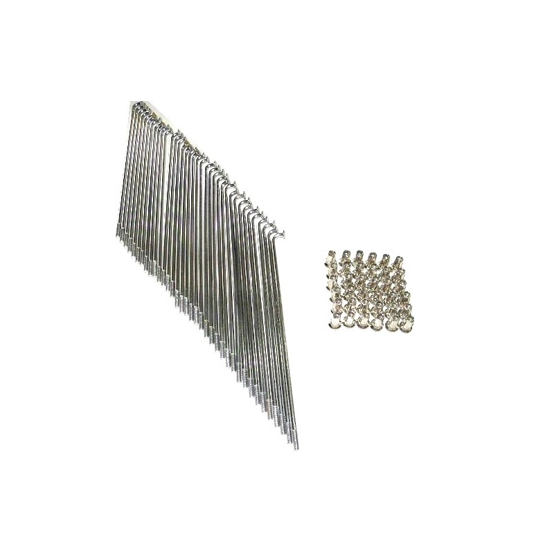 Spokes spoke set 17 36pcs narrow diamond