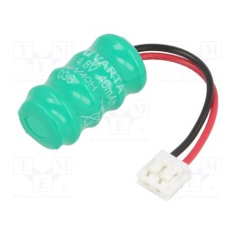 1 pcs x VARTA MICROBATTERY - 55604304015 - Re-battery: Ni-MH, 4/V40H, 4.8V, 40mAh, leads with plug