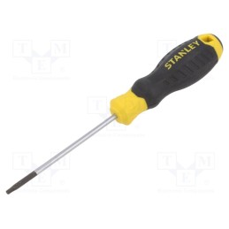 1 pcs x STANLEY - STHT16177-0 - Screwdriver, Torx®, T10H, C/GRIP, 75mm