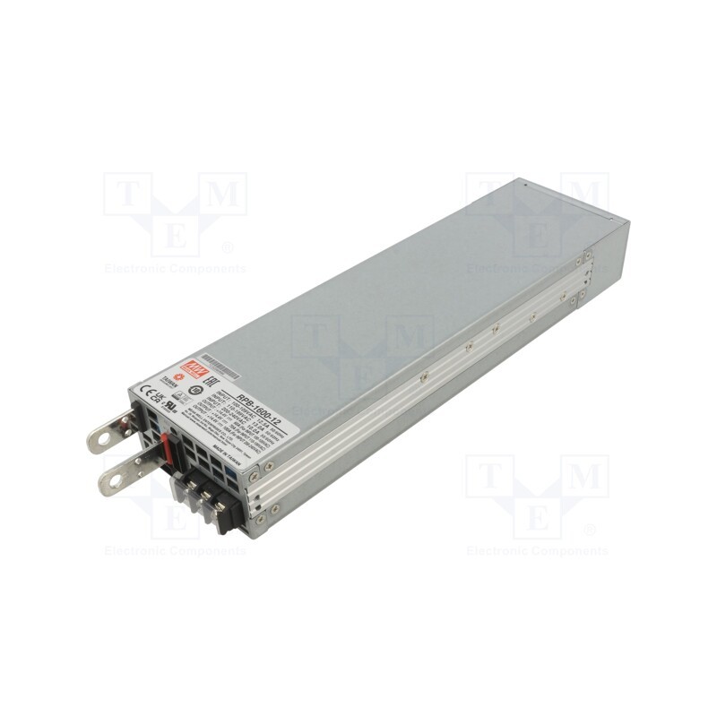 1 pcs x MEAN WELL - RPB-1600-12 - Charger: for rechargeable batteries, 100A, 330÷1000Ah, 13.8VDC