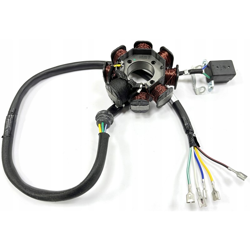 Igniter stator 8 coils quad atv bashan 200 250 eagle external 89mm internal 32mm