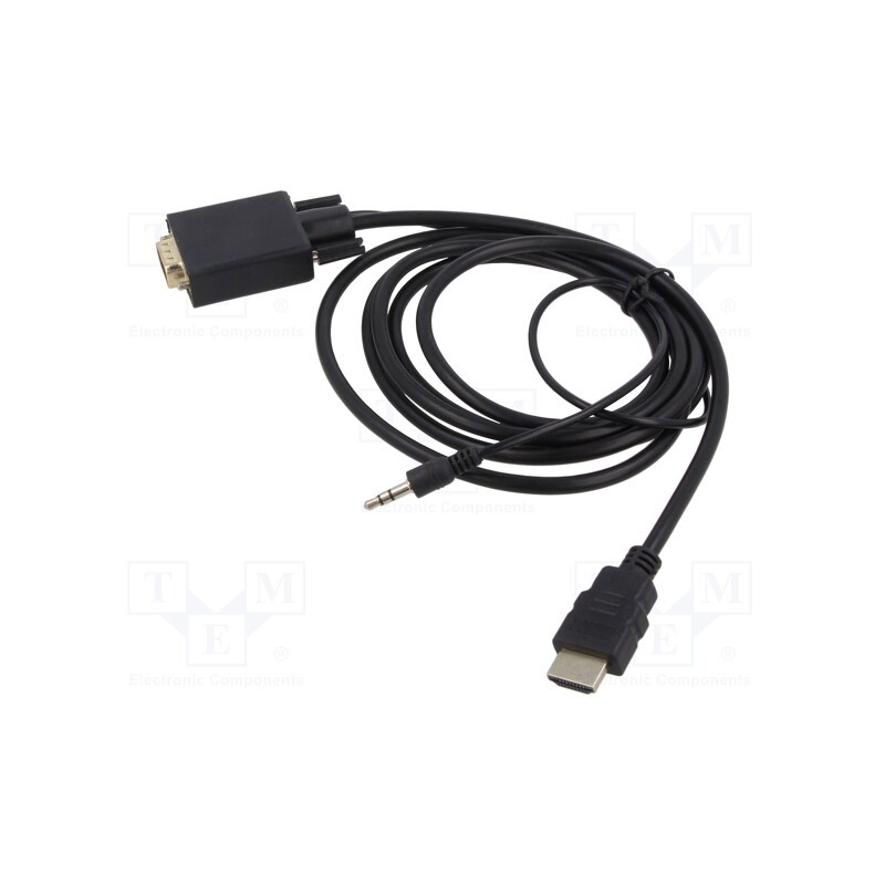 1 pcs x SAVIO - SAVKABELCL-104 - Cable, HDMI 1.4, 1.8m, black