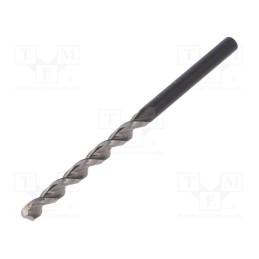 1 pcs x ALPEN-MAYKESTAG - 61100400100 - Drill bit, for metal, Ø: 4mm, L: 75mm, Working part len: 43mm