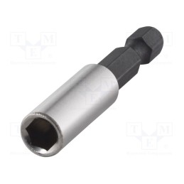 1 pcs x WOLFCRAFT - 1577000 - Holders for screwdriver bits, Socket: 1/4', Overall len: 50mm