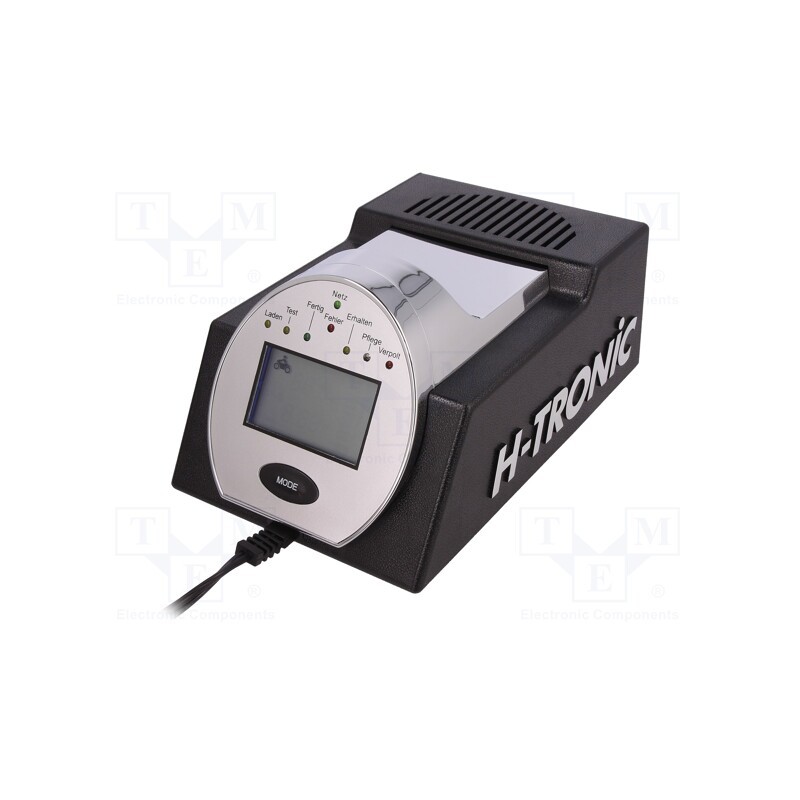 1 pcs x H-TRONIC - H-TRONIC HTDC 5000 - Charger: for rechargeable batteries, acid-lead,gel, 5A, 14.3VDC