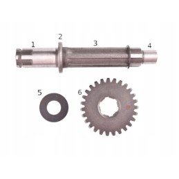 ATV 110 output gearbox shaft