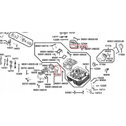 Kymco mxu maxxer 400 450 465 valve seal