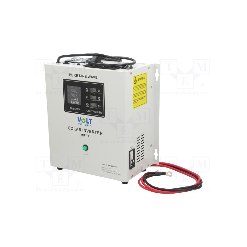 1 pcs x VOLT POLSKA - 3SPS200024 - Converter: DC/AC, 230VAC, 0÷40°C, Out: mains 230V, 1.4kW, 24V