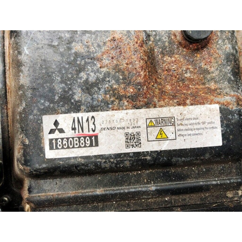 2012 MITSUBISHI ASX 1.8 diesel ENGINE ECU 1860B891 / 275700-1833