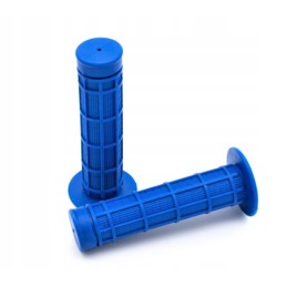 Blue quad atv rubber grip grips