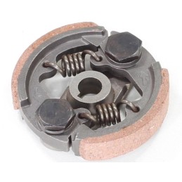 Pocket clutch, two HB wedge springs