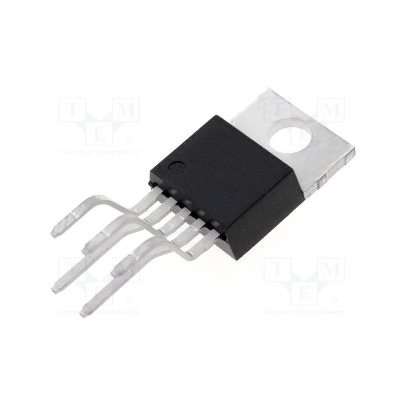 1 pcs x NTE Electronics - NTE1288 - IC: audio amplifier, Pout: 10W, 8÷18VDC, Ch: 2, TO220-5, 2Ω