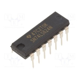 1 pcs x NTE Electronics - NTE74LS624 - IC: digital, voltage controlled oscillator, TTL, THT, DIP14