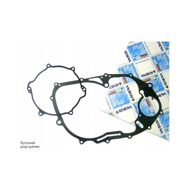 The Athena clutch cover gasket fits Suzuki