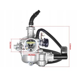 ATV 125 carburetor with cable choke, quad moped, cros